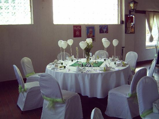 Tischdekoration Hochzeit
 Tischdekoration zur Hochzeit Bild von Romantik Hotel