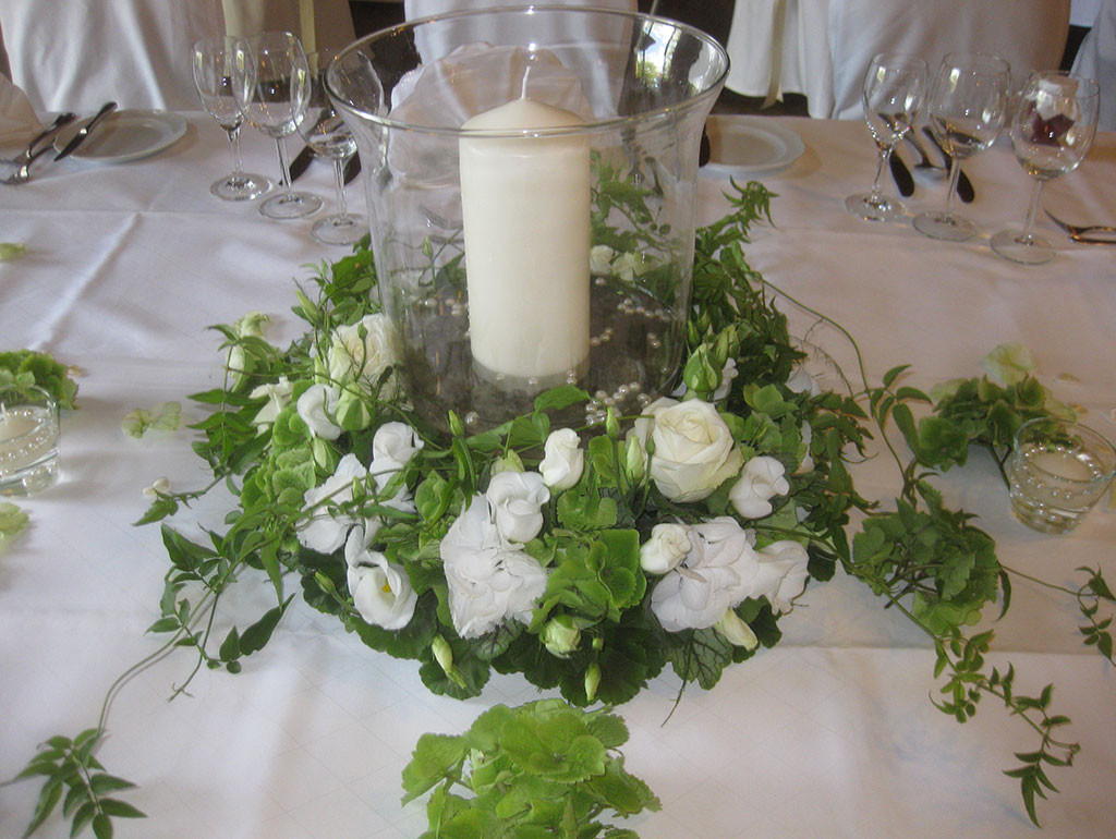 Tischgesteck Hochzeit
 Tischgesteck Hochzeit Blumen Stockmaier