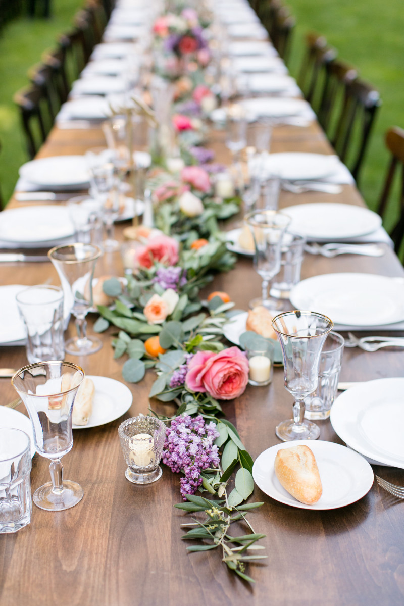 Tischschmuck Hochzeit
 Hochzeitsdeko selber machen Ideen für Tischdeko