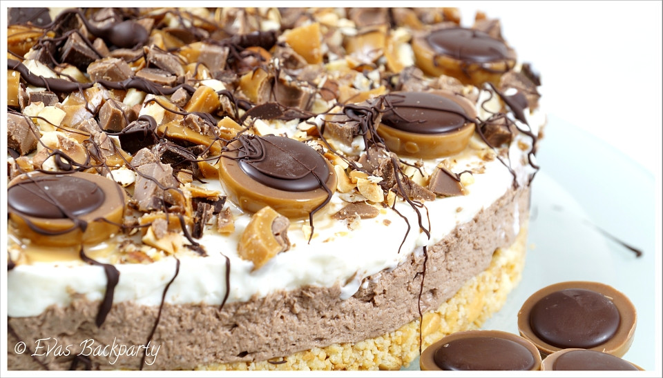 Toffifee Kuchen
 cremige Toffifee Torte – evasbackparty