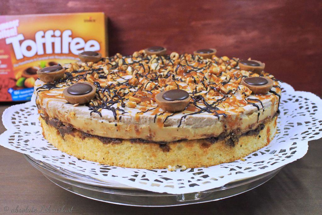 Toffifee Kuchen
 Toffifee Torte backen Karamell Nougat Torte