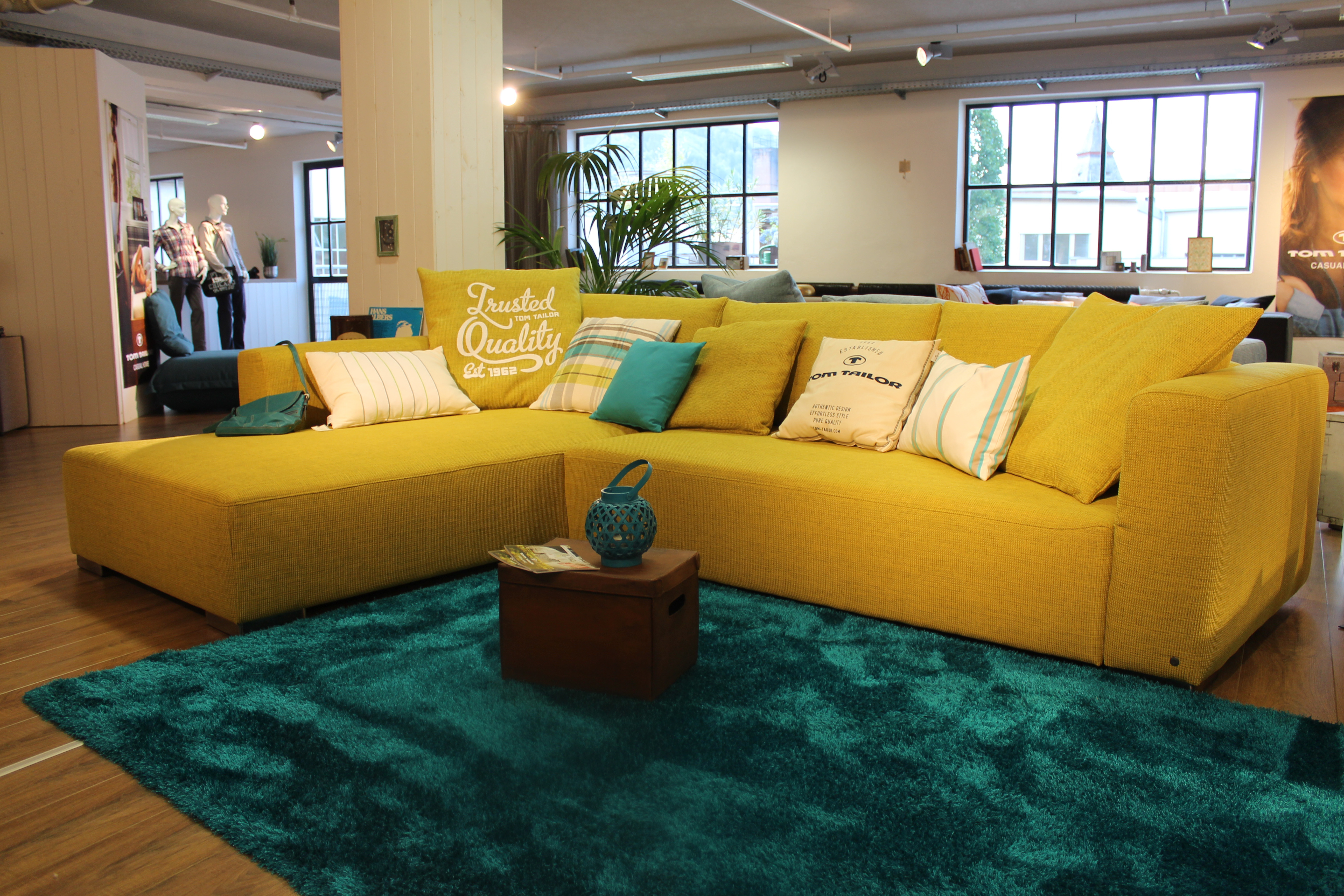 Tom Tailor Sofa
 TOM TAILOR Colors – New colorful Sofa Range