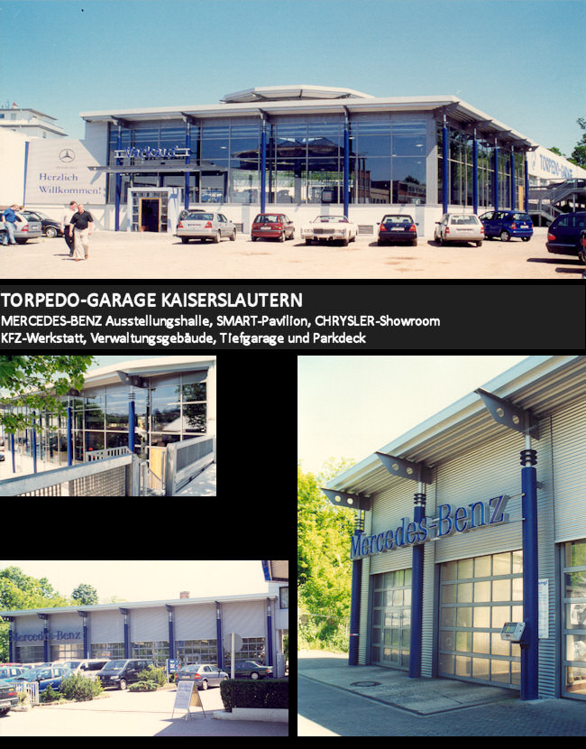 Torpedo Garage Kaiserslautern
 Dipl Ing Manfred Schenk in Pirmasens Architekten und