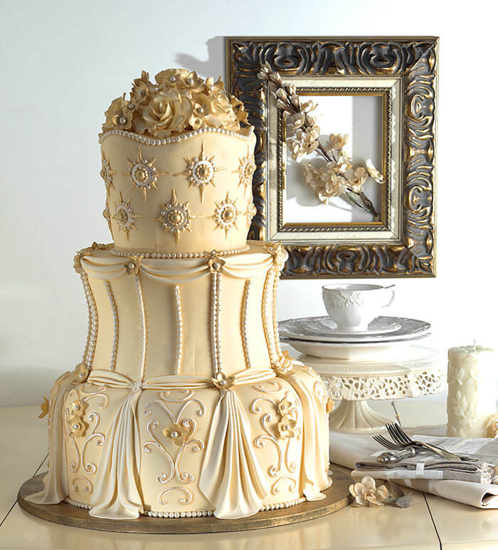 Torte Hochzeit
 Torte Goldene Hochzeit Galerie Hochzeitsportal24