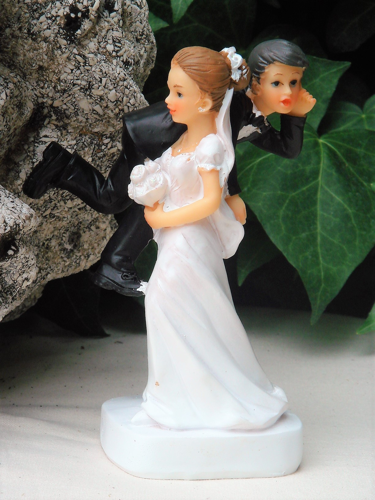 Tortendekoration Hochzeit
 Unser schönster Tag Tortenaufsatz Hochzeit Brautpaar