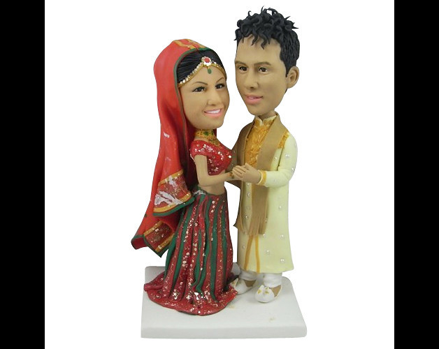 Tortenfiguren Hochzeit
 Gastgeschenke Tortenfiguren indische hochzeit ein