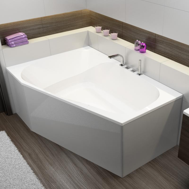 Trapez Badewanne
 Hoesch SPECTRA Trapez Badewanne 3666 010 Emero