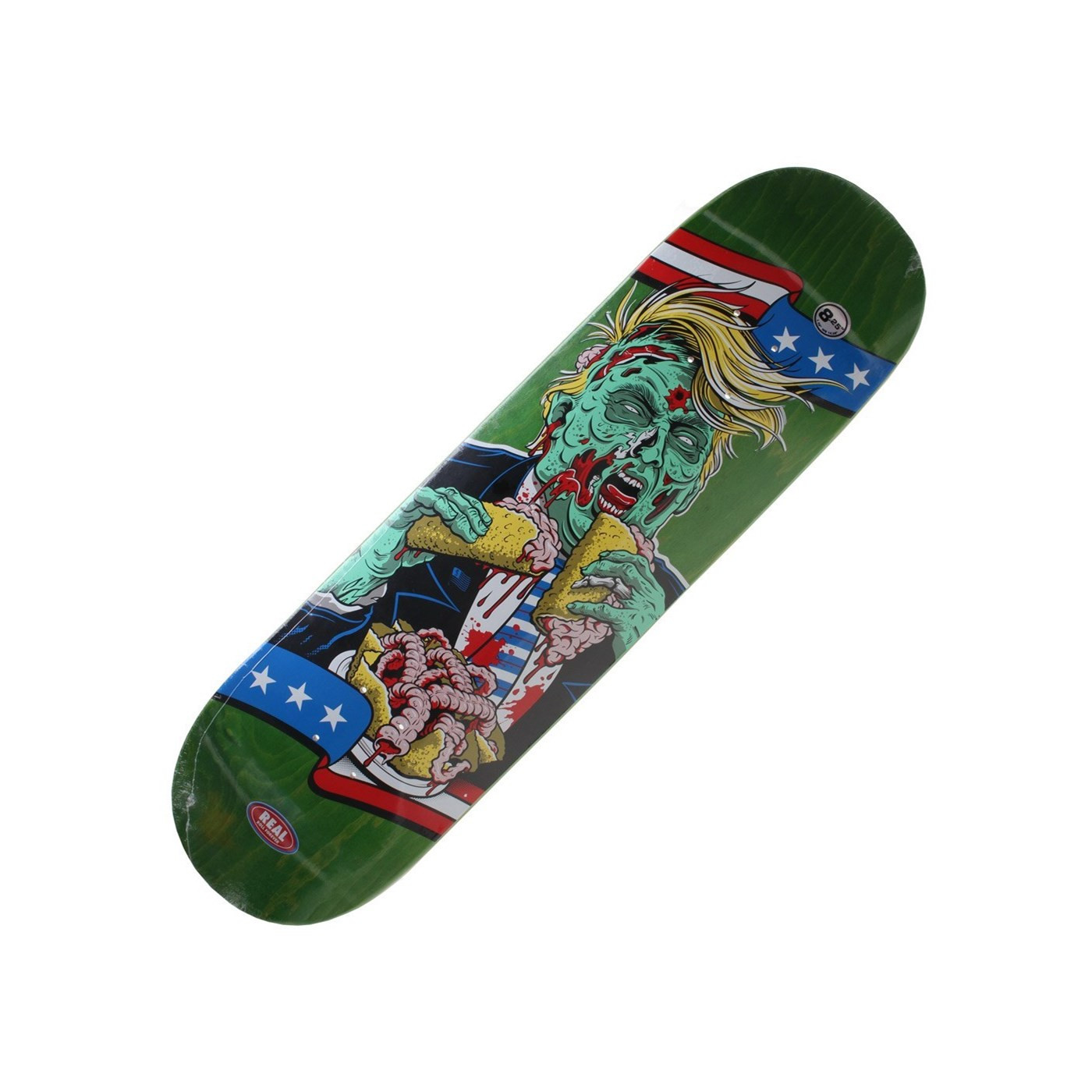 Trump Decks
 Running Dead Trump Green 8 25inch Skateboard Deck