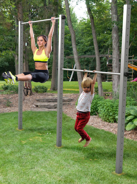 Turnstange Garten
 Outdoor Fitness Geräte für Familien und Fitness Freaks