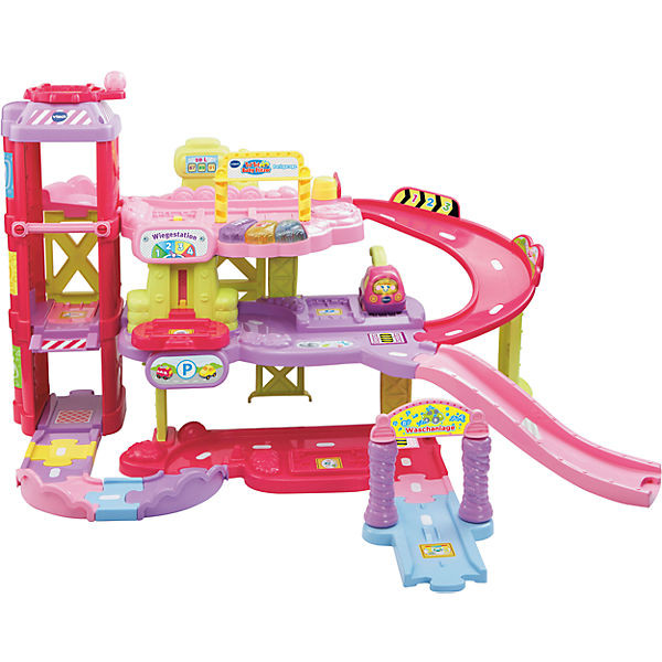 Tut Tut Baby Flitzer Garage
 Tut Tut Baby Flitzer Spielset Parkgarage pink Tut Tut