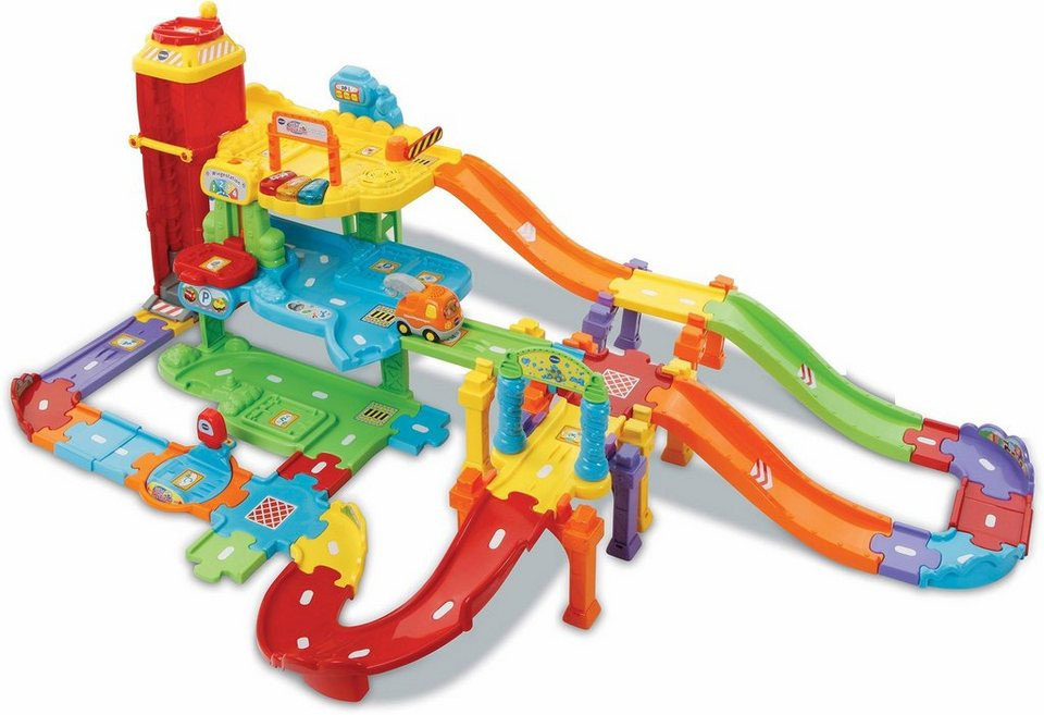 Tut Tut Baby Flitzer Garage
 VTech Spielset Tut Tut Baby Flitzer Parkgarage Deluxe