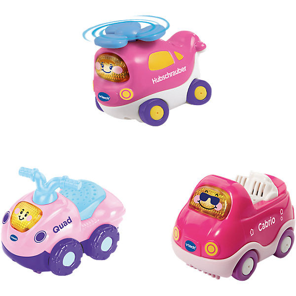 Tut Tut Garage Pink
 Vtech Baby 80 – Tut Tut Flitzer – Parkgarage pink