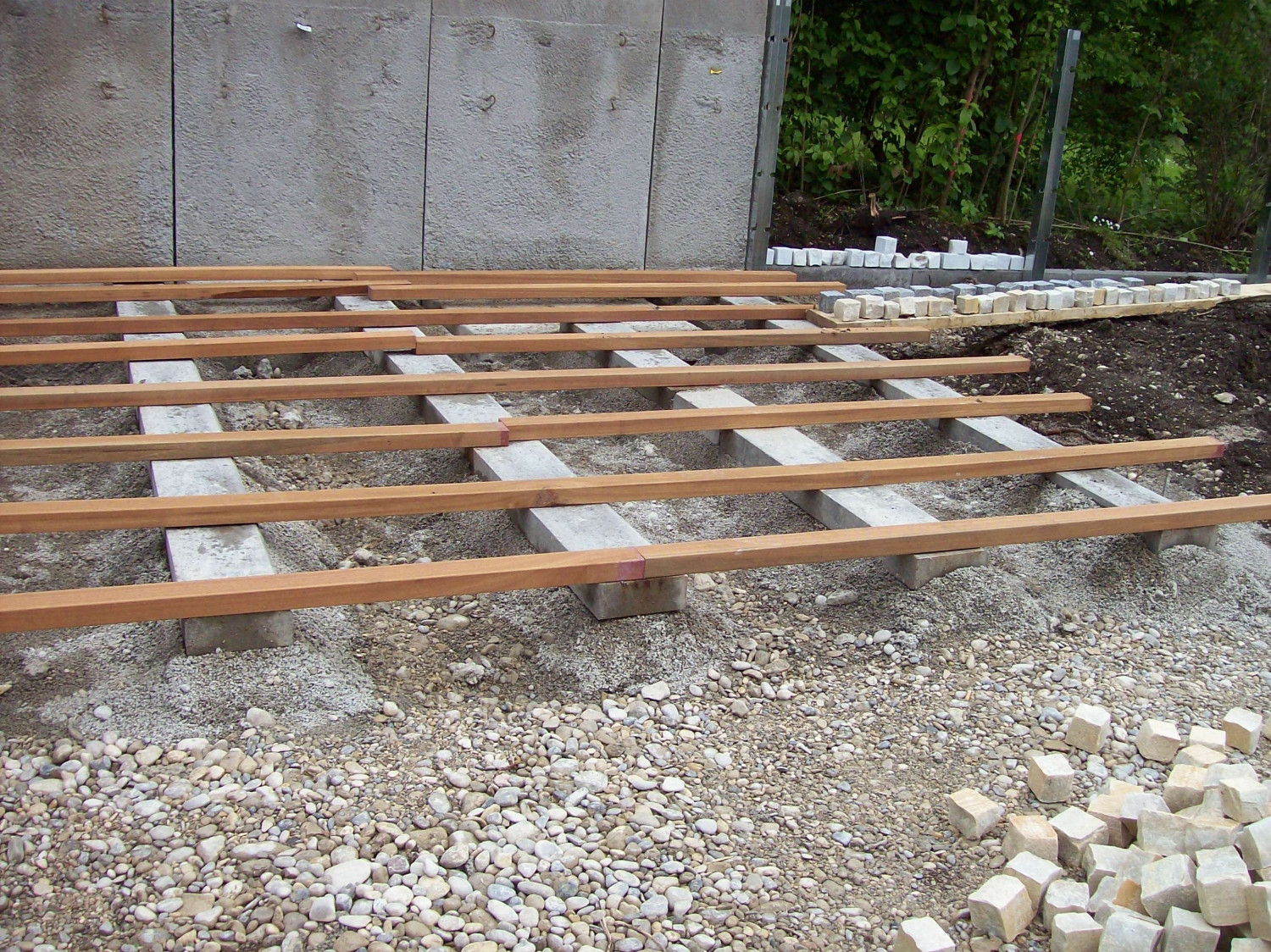 Unterkonstruktion Terrasse
 Terrasse Holz Unterbau Abstand – denvirdevfo