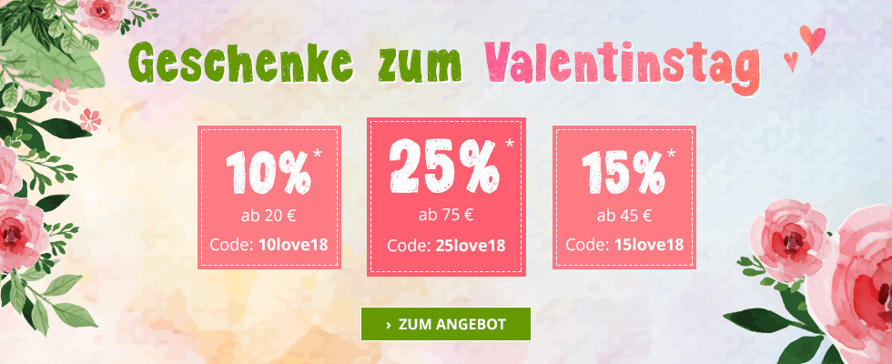 Valentinstag 2019 Geschenke
 Valentinstag 2019 Was ist Liebe für Dich