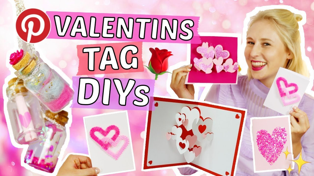 Valentinstag Geschenke Für Freund
 3 Pinterest VALENTINSTAG DIY IDEEN 🌹Romantische Geschenke