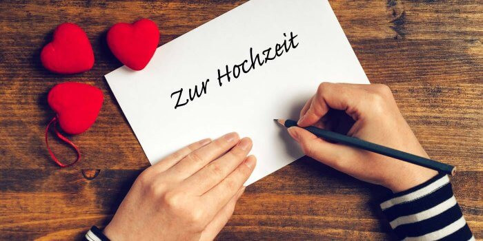 Vers Zur Hochzeit
 Verse zur Hochzeit – Schöne Beispiele für Gästebuch