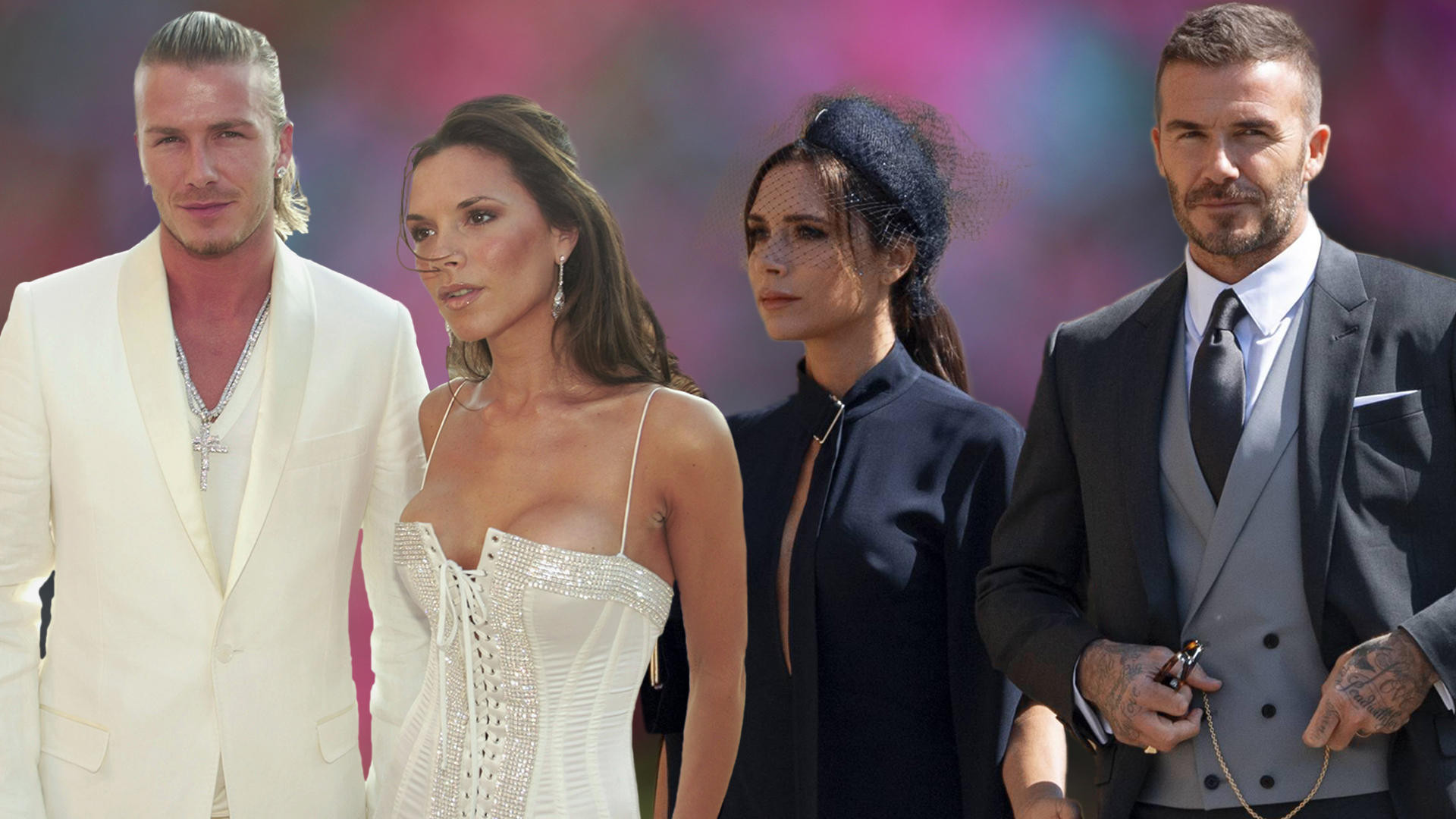 Victoria Beckham Hochzeit
 So sehr haben sich Victoria und David Beckham verändert