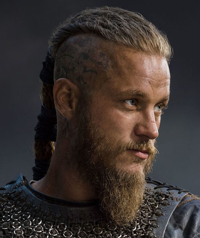 Vikings Frisuren Männer
 Wikinger Frisur für Herren dicker Krieger Zopf von