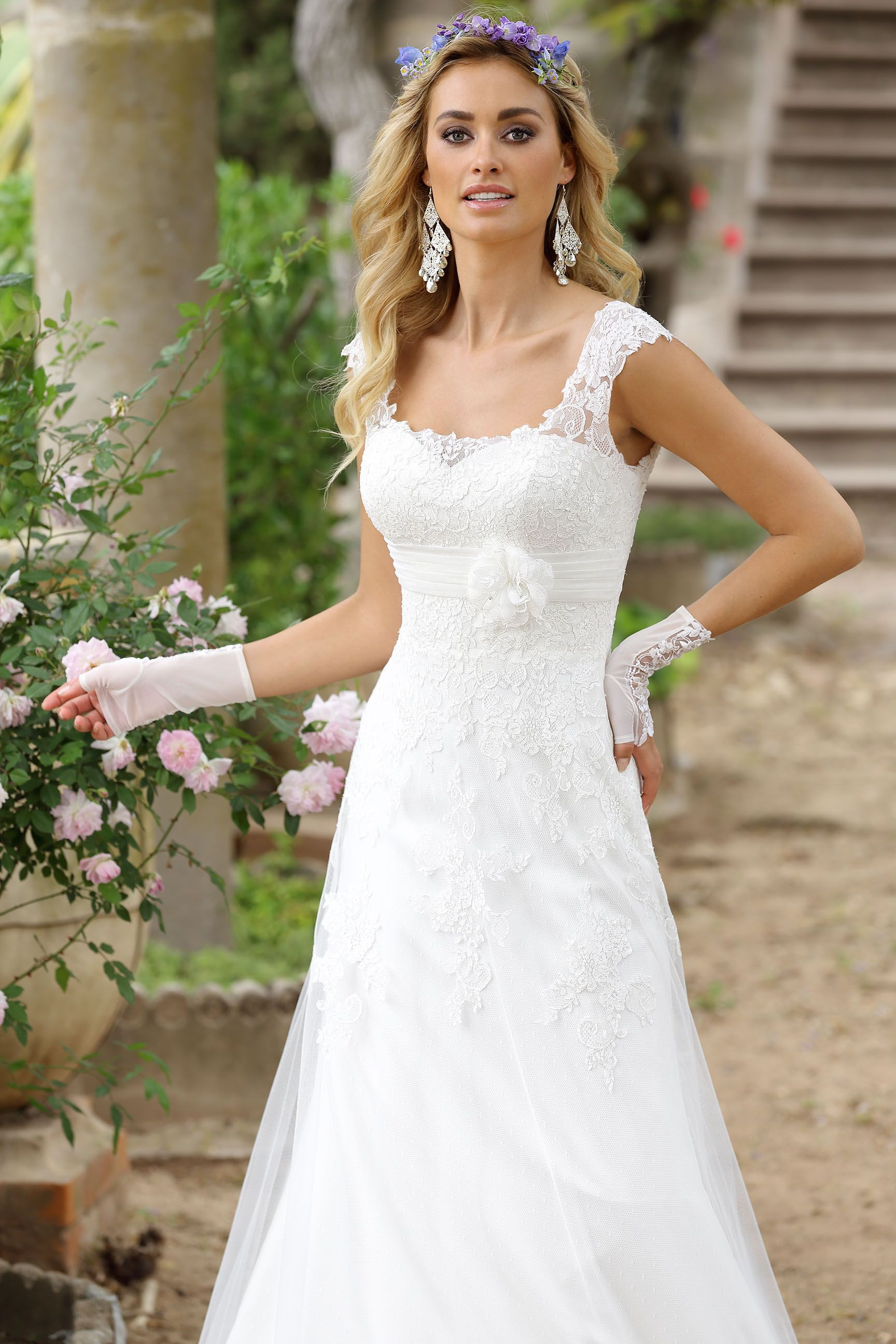 Vintage Hochzeitskleid Spitze
 Ladybird Wedding Dress
