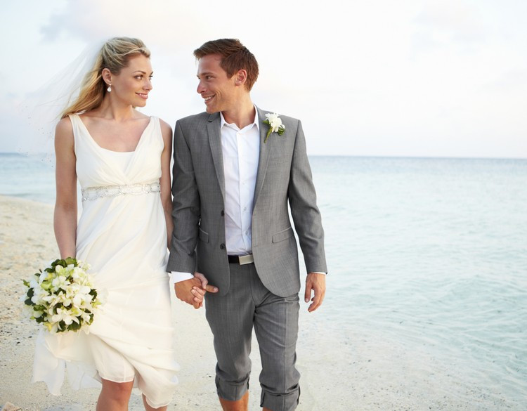 Vintage Mode Herren Hochzeit
 Heiraten am Strand welcher Anzug für den Bräutigam