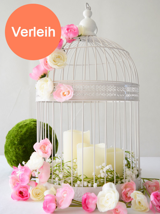 Vogelkäfig Hochzeit
 Vogelkäfig für Briefumschläge und Karten