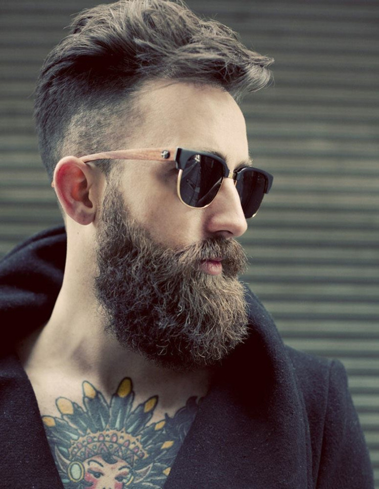 Vollbart Frisuren
 Hipster Bart männlichste souveräne und