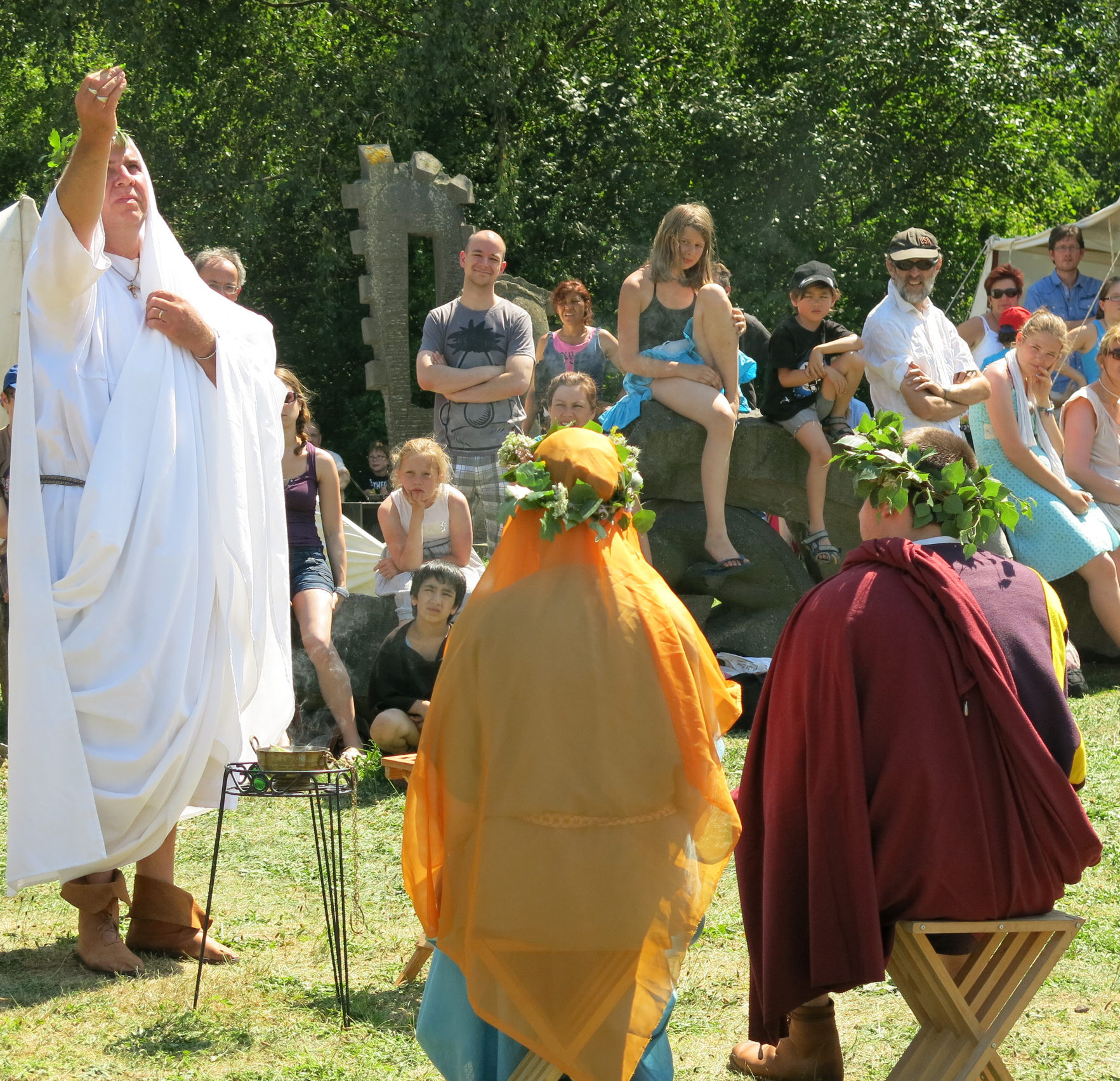 Vorführung Hochzeit
 Cultus Deorum Religio Romana Mos Maiorum