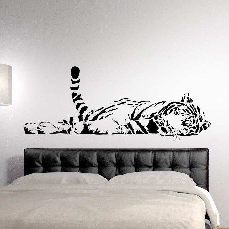 Wandtattoos Wohnzimmer
 Wandtattoo Wandsticker Wandaufkleber Wohnzimmer Flur Tiger