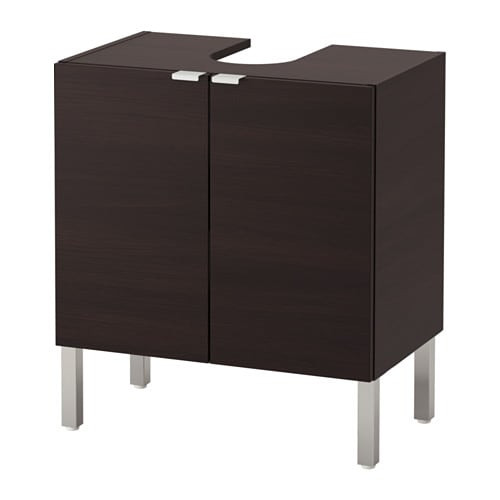 Waschbeckenunterschrank Ikea
 LILLÅNGEN Waschbeckenunterschrank 2 Türen Edelstahl