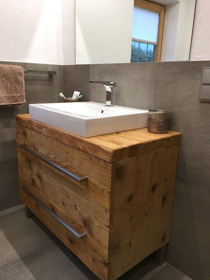 Waschtisch Unterschrank Holz
 63 best Badezimmer in Holz optik images on Pinterest