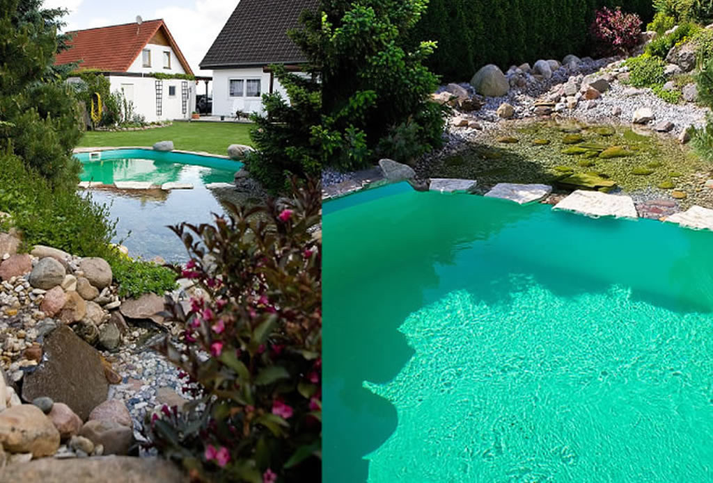 Wasser Im Garten
 Bachlauf Wasserspiele und Quellstein Gartengestaltung