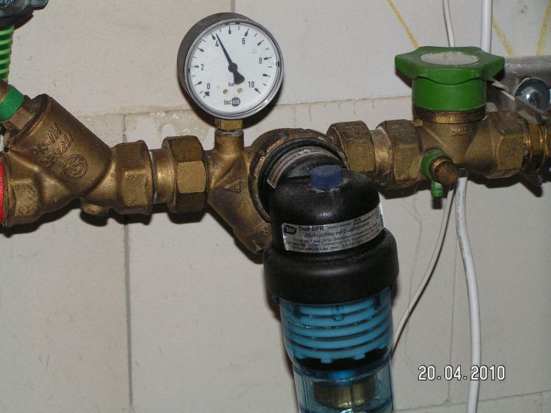 Wasserdruck Im Haus
 wasser