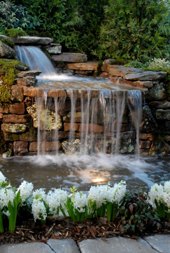 Wasserfall Garten
 Wasserfall im Garten selber bauen 99 Ideen wie Sie