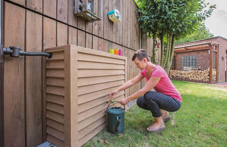 Wassertank Garten
 Raccolta acqua piovana Grondaie Sistema raccogliere acqua