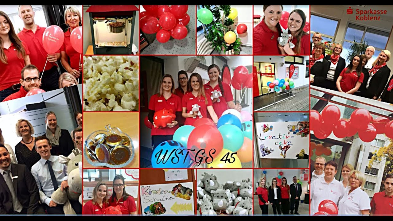 Weltspartag 2017 Sparkasse Geschenke
 Weltspartag in der Sparkasse Koblenz