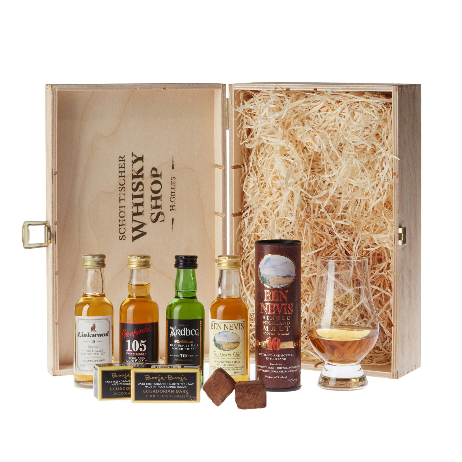 Whisky Geschenke
 Geschenke für Männer Whisky Miniatur Set