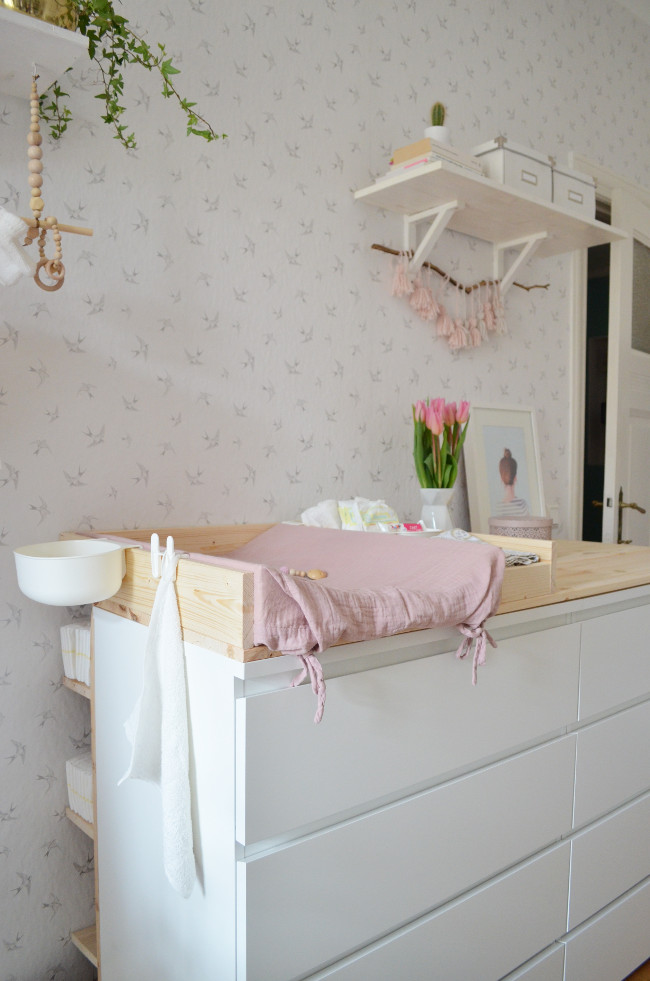 Wickelkommode Diy
 Make it boho Frida´s Babyzimmer & DIY Wickelauflage