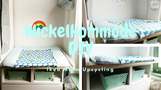 Wickelkommode Diy
 IKEA Upcycling Malm Wickelkommode Juli näht