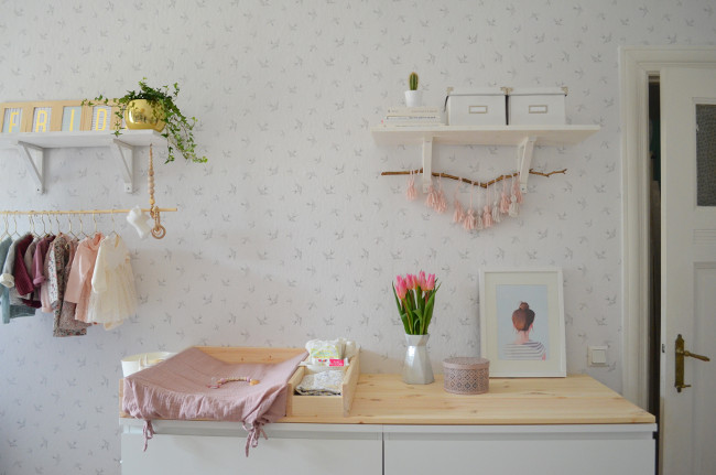 Wickelkommode Diy
 Make it boho Frida´s Babyzimmer & DIY Wickelauflage