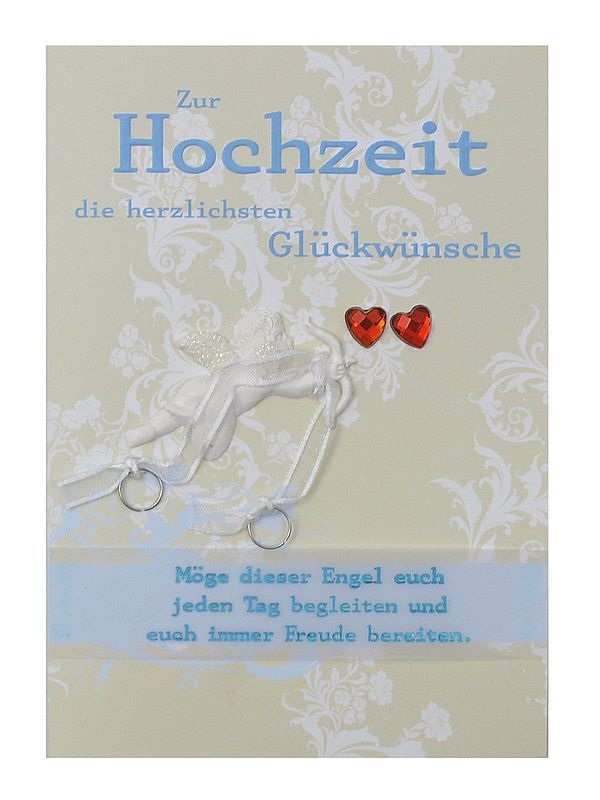 Widmung Hochzeit
 Grußkarte Zur Hochzeit herzlichsten Glückwünsche