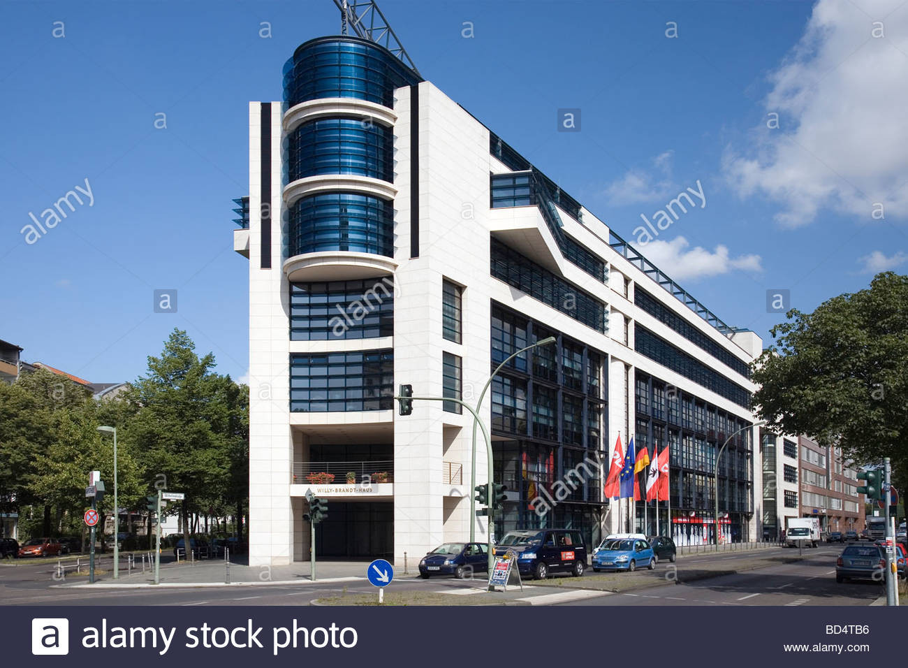 Willy Brandt Haus
 Willy Brandt Haus Berlin Germany Stock