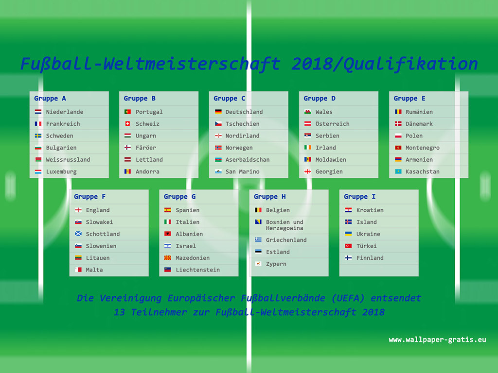 Wm 2018 Tabelle
 Fussball Weltmeisterschaft 2018 Russland Qualifikation