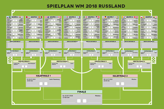 Wm Tabelle 2018
 Fußball WM 2018 So wird das Fußball Fest zum