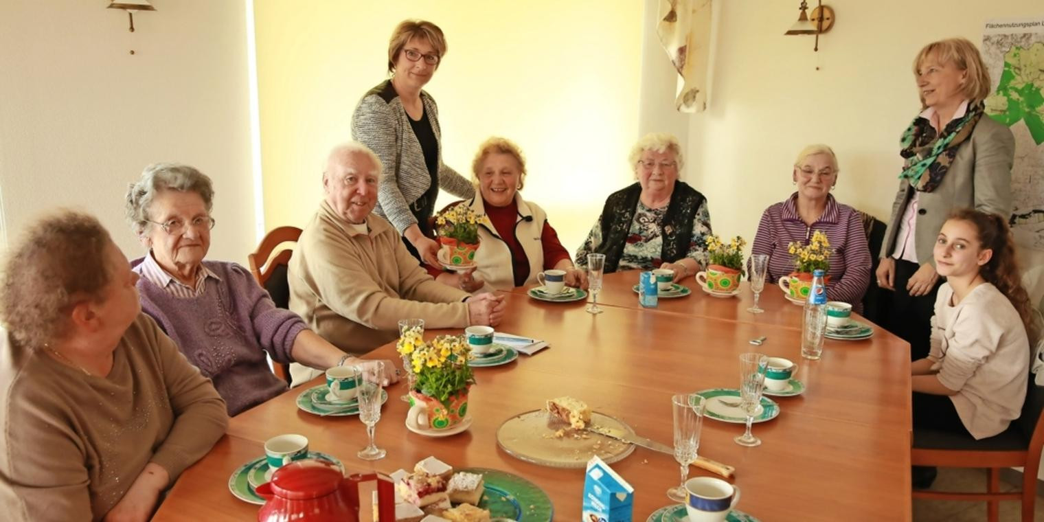 Wohnung Gransee
 Dankeschön von der Gewo an treue Mieter 50 Jahre in