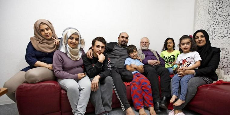 Wohnung Gransee
 Familie Alshwesh aus Syrien lebt in Gransee