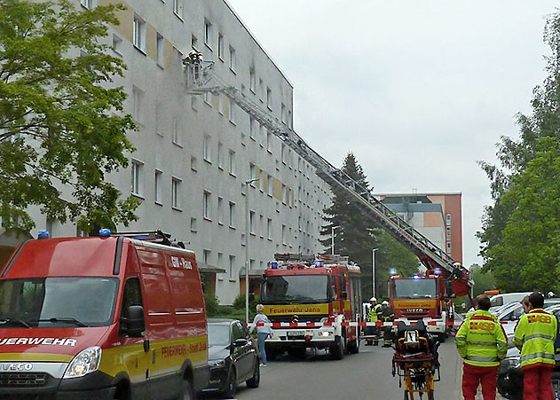 Wohnung Jena
 Wohnung brannte in Jena Lobeda Jenaer Nachrichten