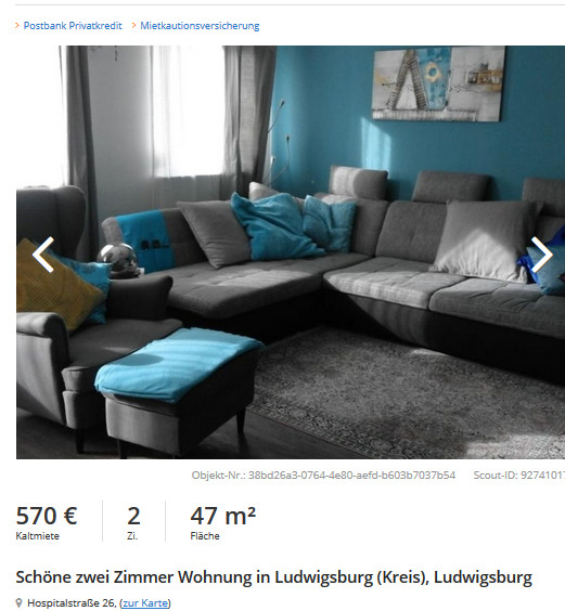 Wohnung Ludwigsburg
 wohnungsbetrug frankdrrews hotmail