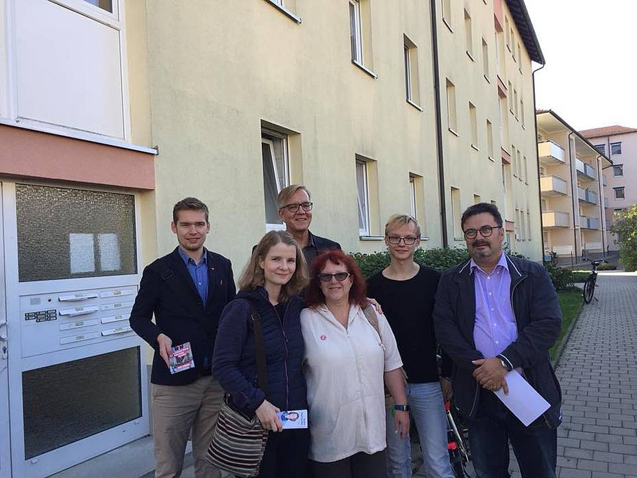 Wohnung Mieten Lauf
 Dietmar Bartsch war für bezahlbare Mieten in Lauf