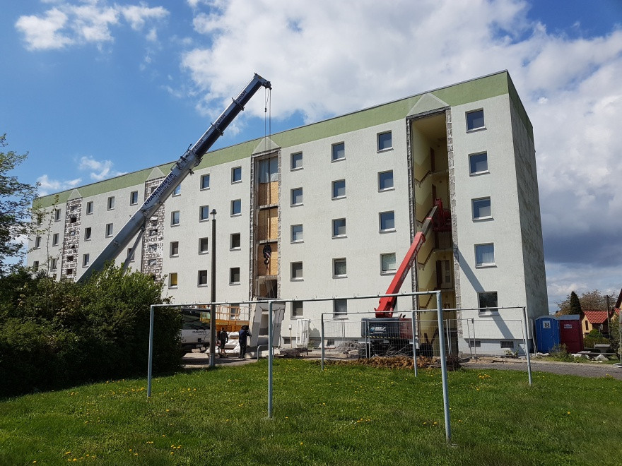 Wohnung Schwarzheide
 WBG Schwarzheide eG modernisiert Wohngebäude für