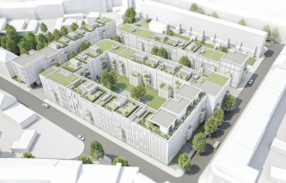 Wohnungen In Aachen
 Kronprinzen Quartier entsteht mit 185 Wohnungen in Aachen